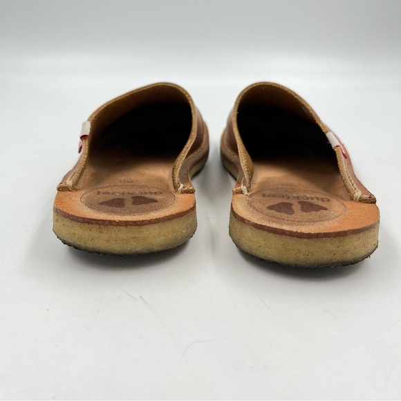 Duckfeet Blavand Brown Tan Leather Clogs Size 35 - Picture 4 of 11